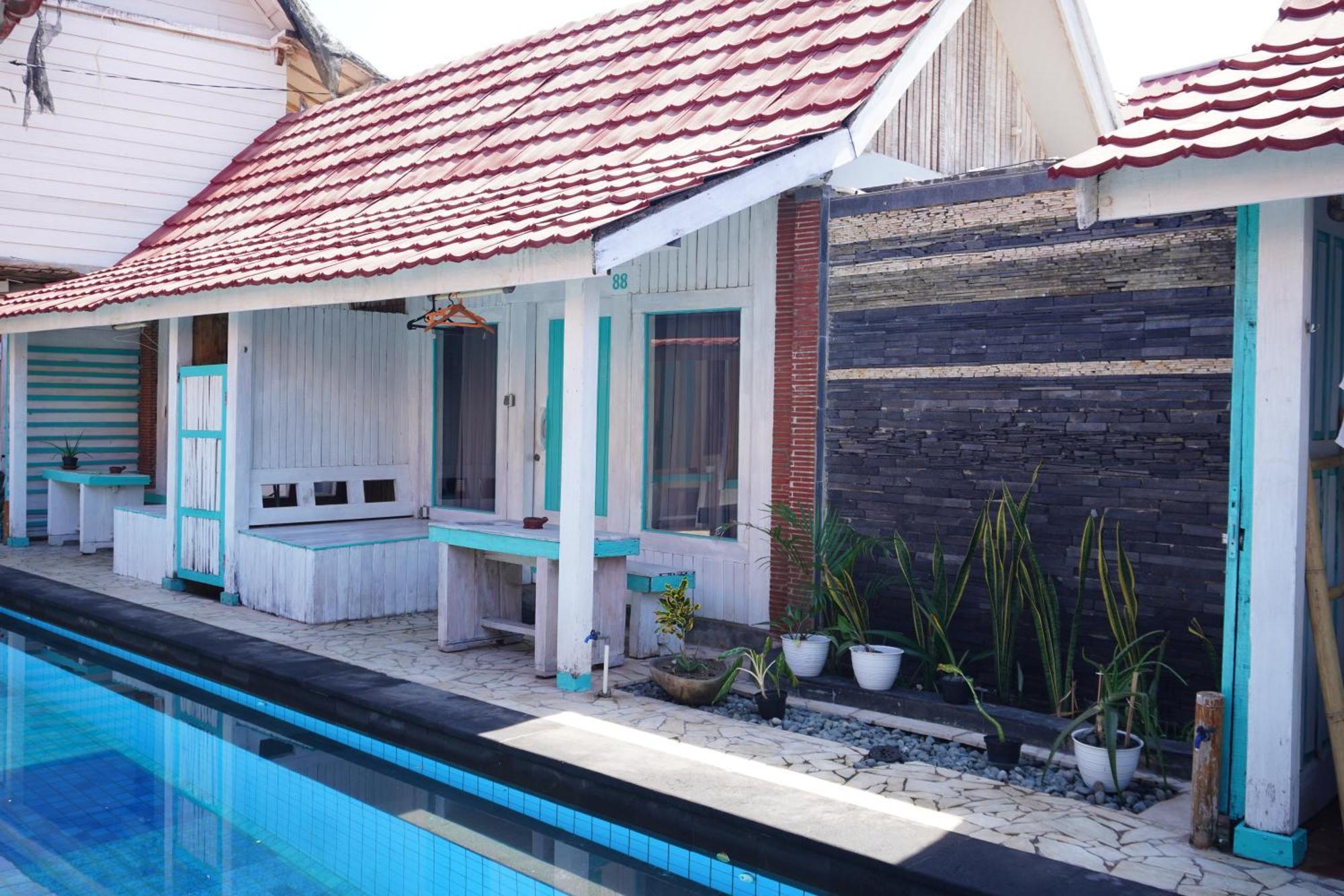 Kushak Bungalow Gili Trawangan Exterior foto
