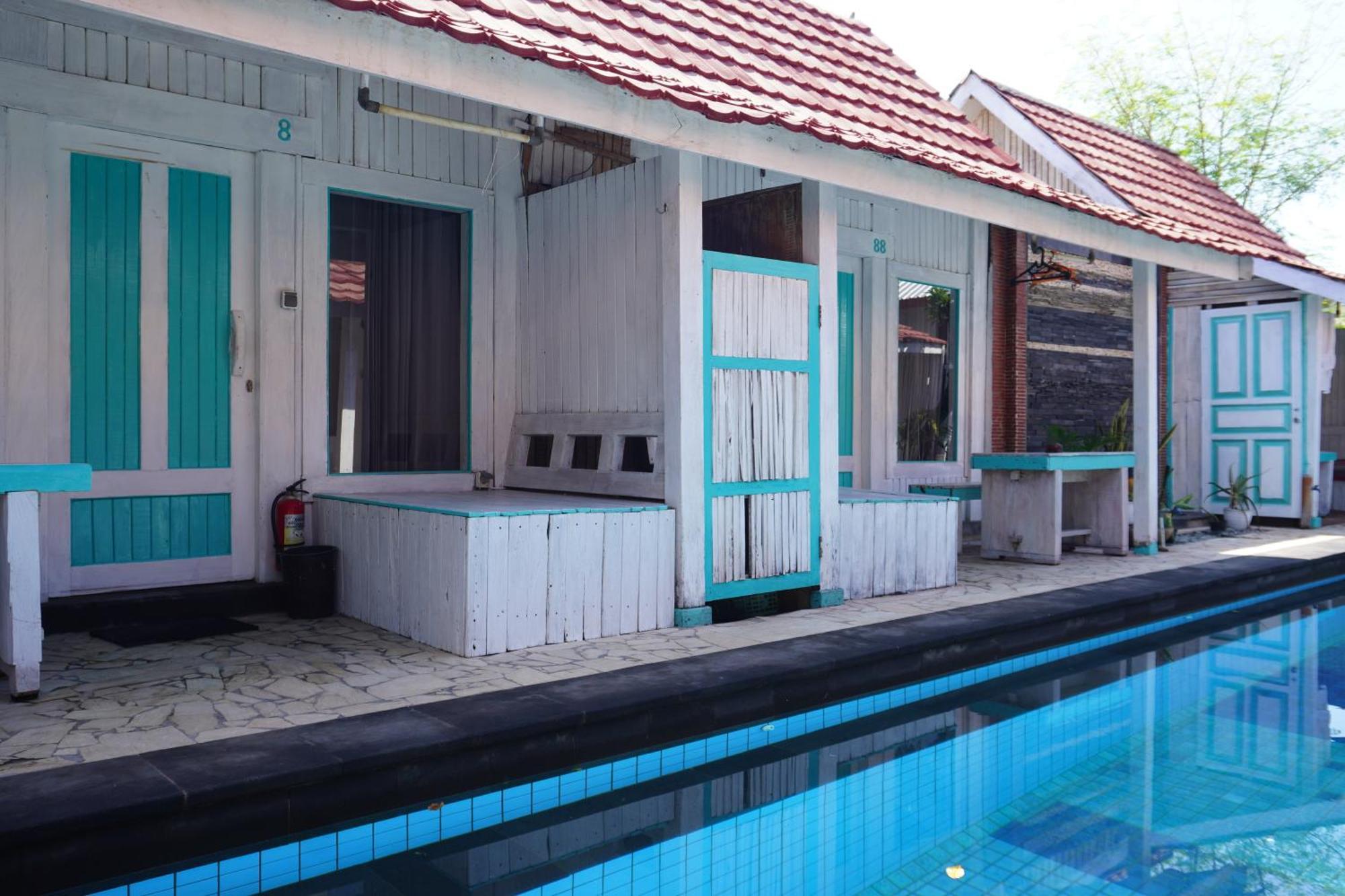 Kushak Bungalow Gili Trawangan Exterior foto